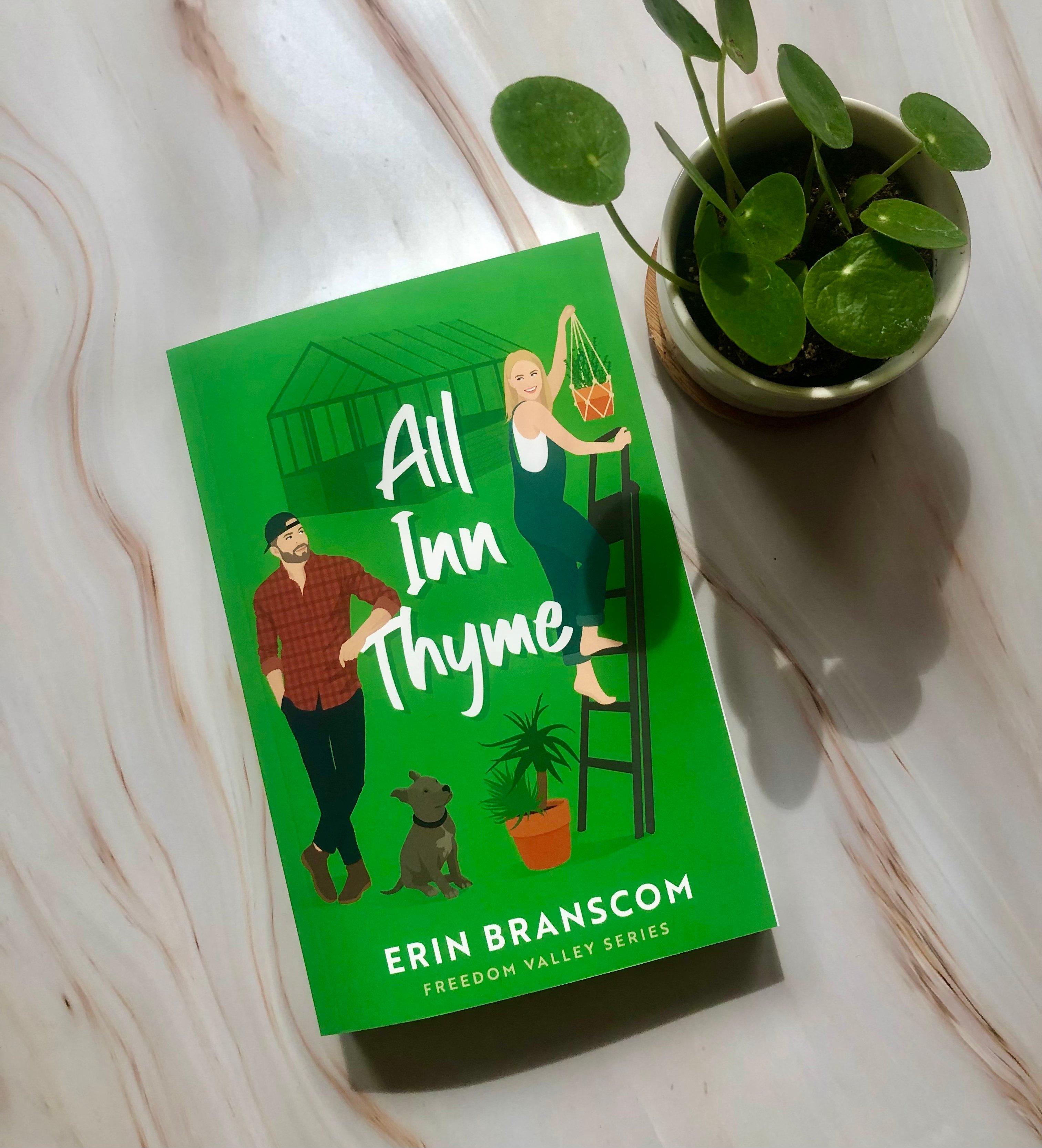 "All In Thyme" book cover