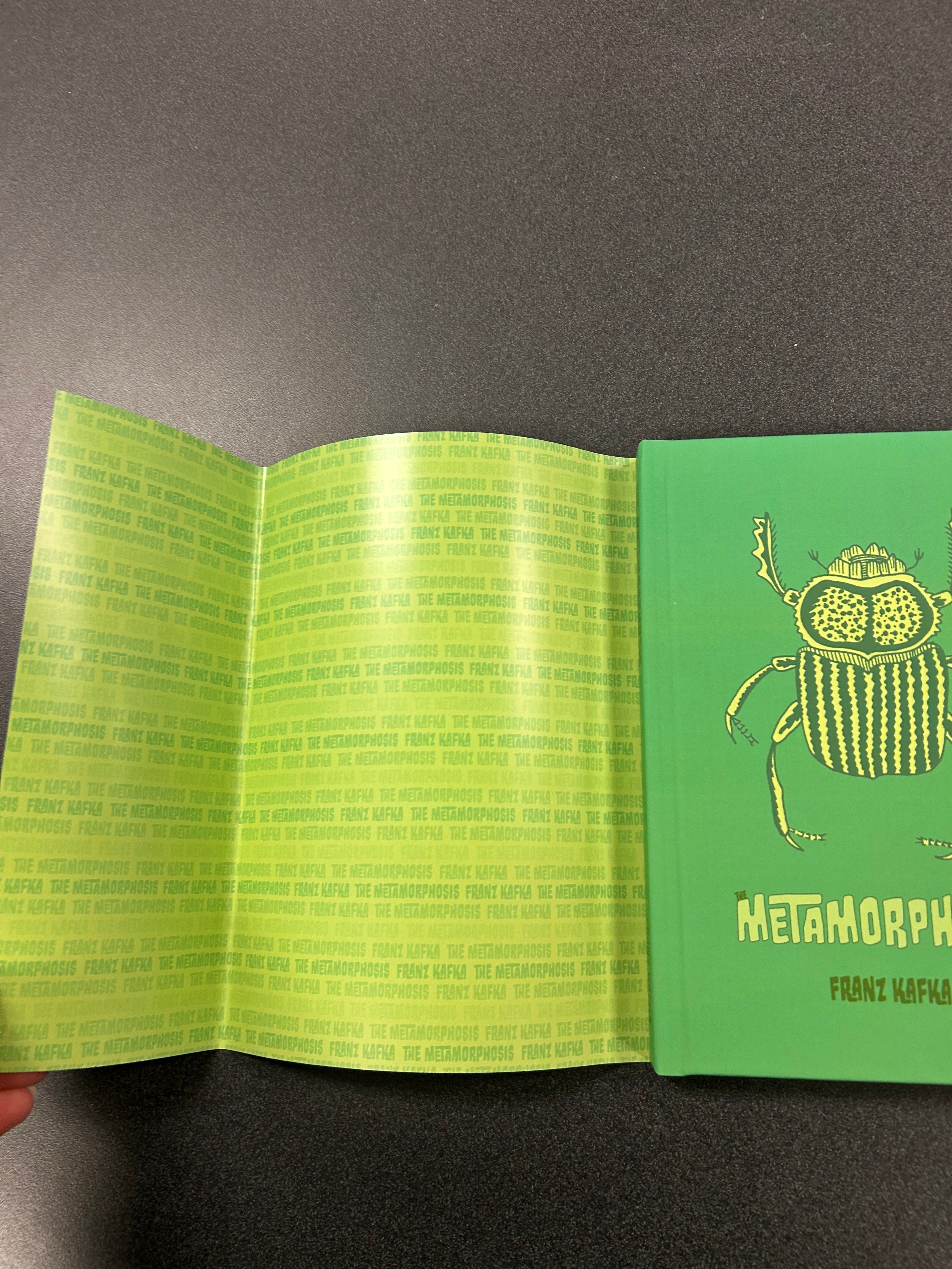 Double-sided dust jacket