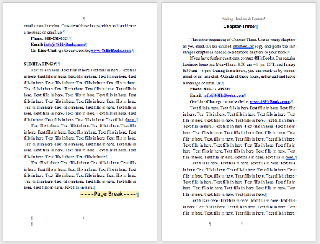 Section Break In A Book : What Are the Parts of a Book? The Ultimate ...