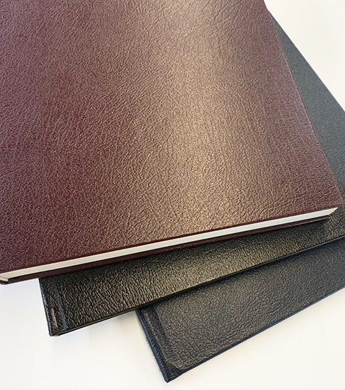 3 Leather Hardcover Books