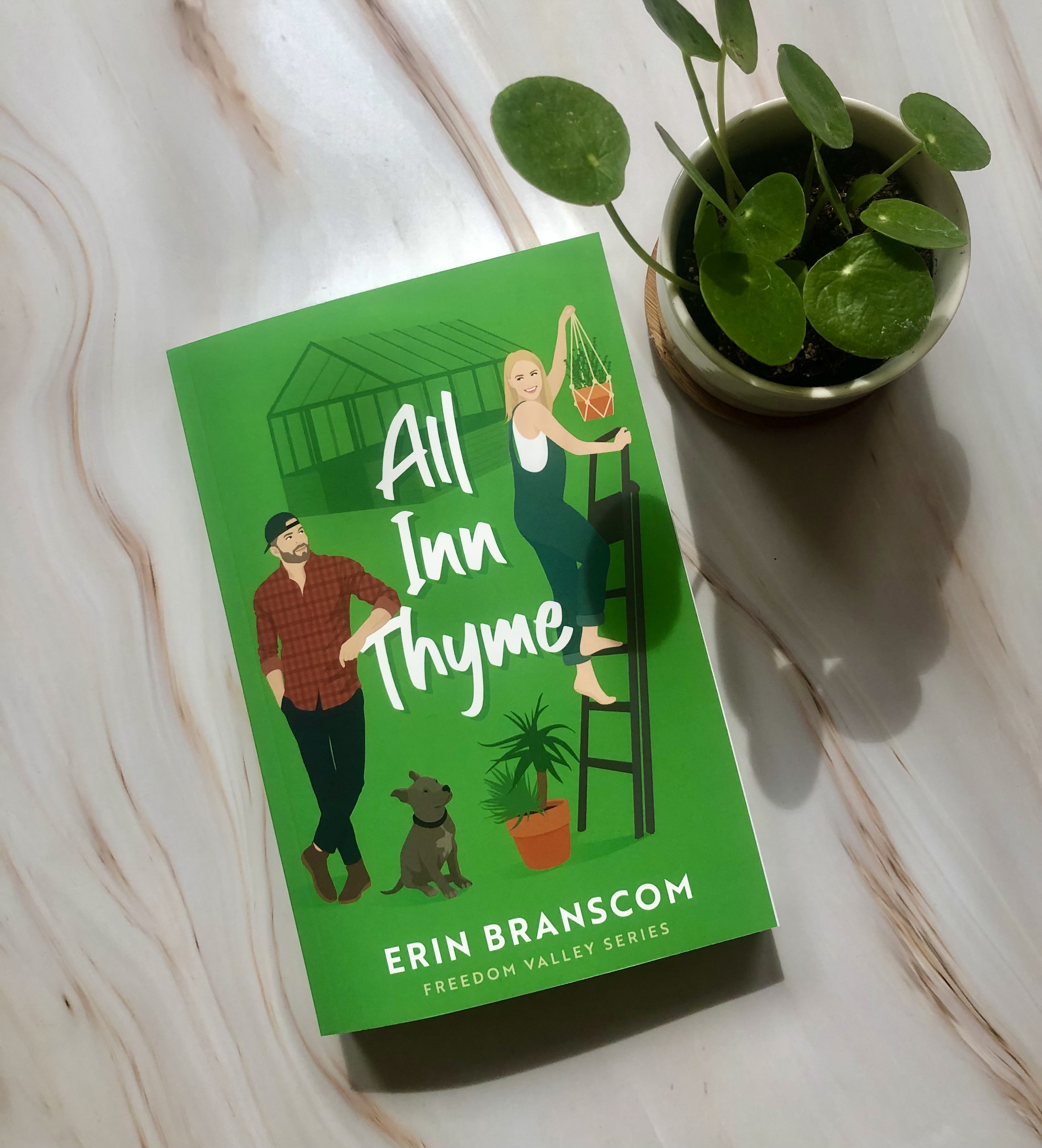 "All In Thyme" book cover
